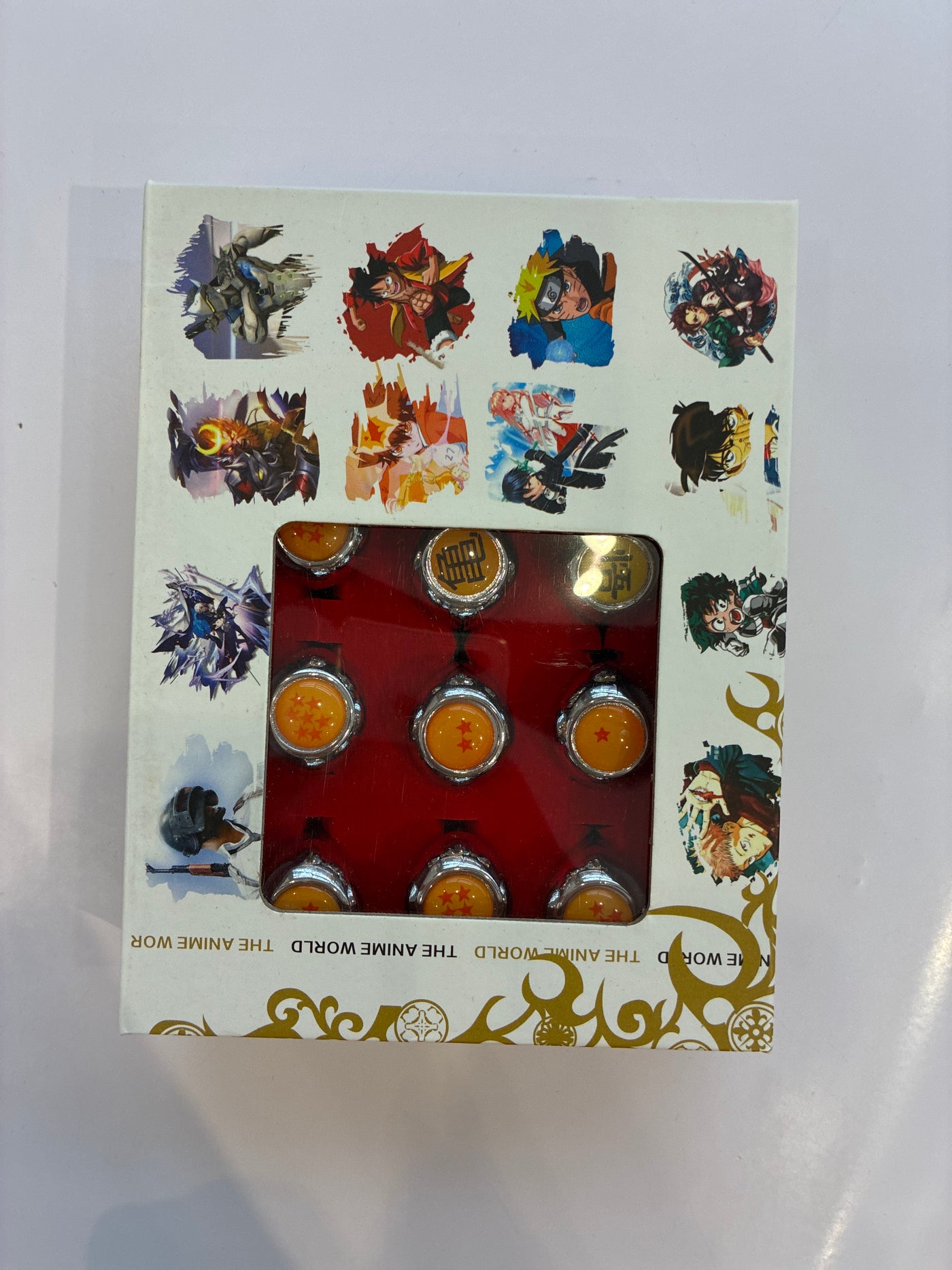Dragon Ball Z Rings
