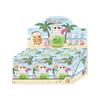 HELLO KITTY Summer Black Skin Series Plush Aroma Blind Box Keychain