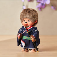 Monchhichi Samurai Kengo Boy Plush Doll Sword Kimono Kyugetsu IPM-15-Z