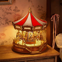Rolife Classic Carousel 3D Wooden Puzzle AMC01