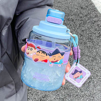 Crayon Shin-chan Large Capacity Sports Water Bottle