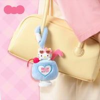 HELLO KITTY Summer Black Skin Series Plush Aroma Blind Box Keychain