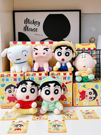 Crayon ShinChan Plush Doll Key Chain blind box