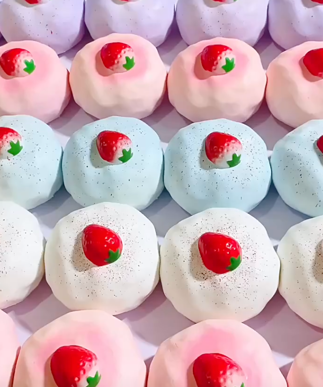 Strawberry Cream Bread Squishy