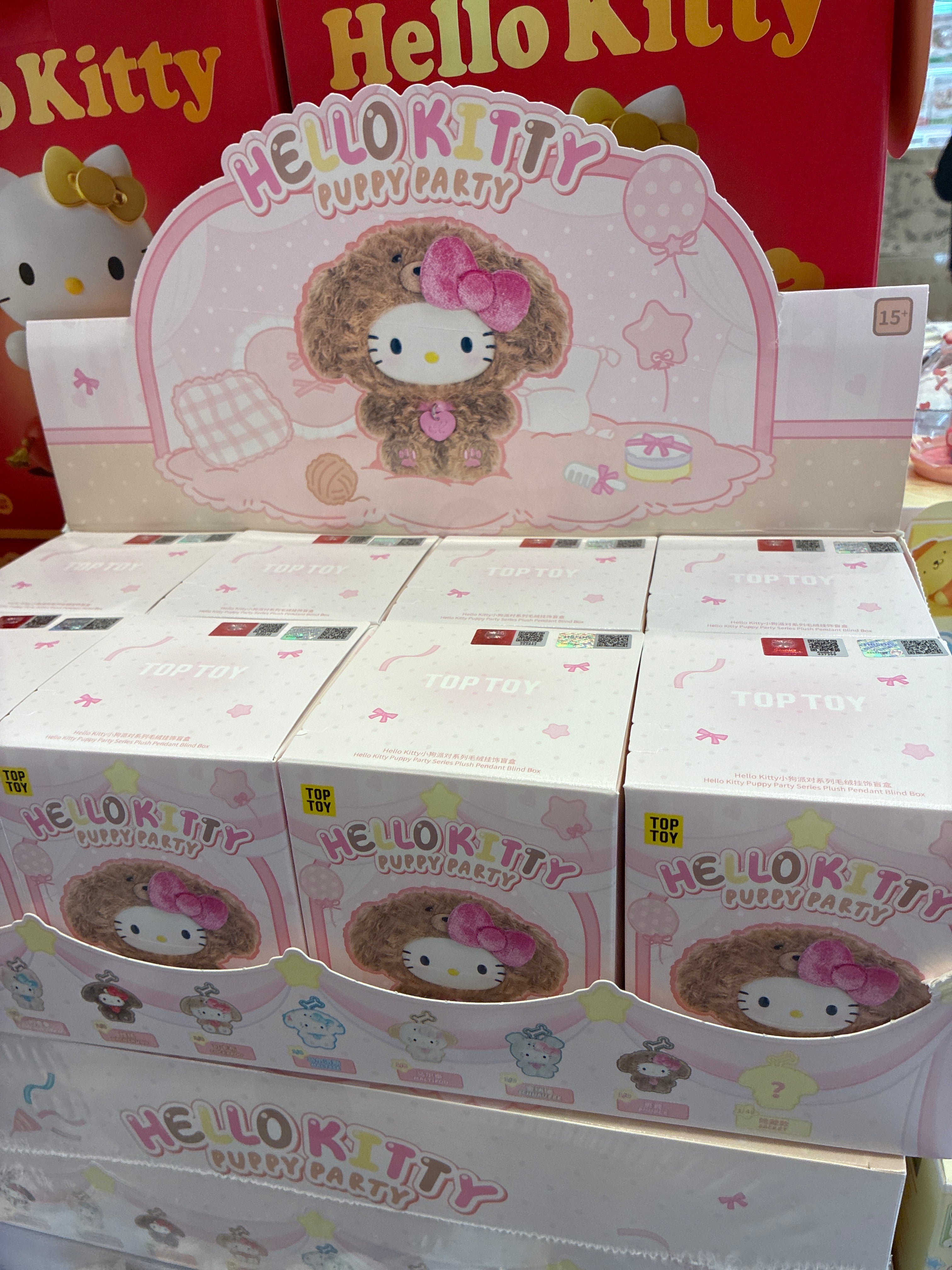Hello kitty puppy party