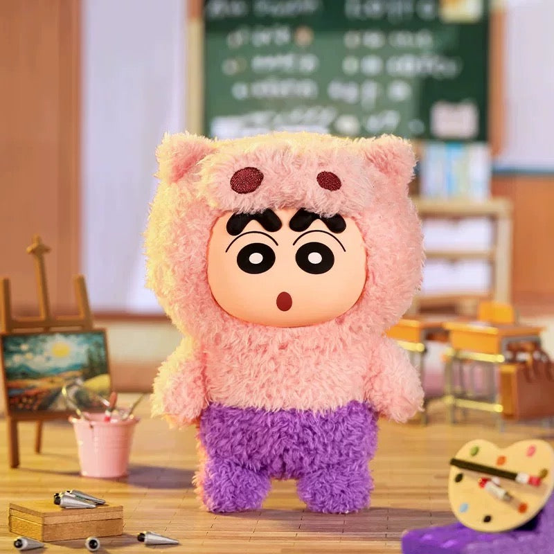 Animal COS Series Crayon Shin-chan Plush Keychain / Bag Charm