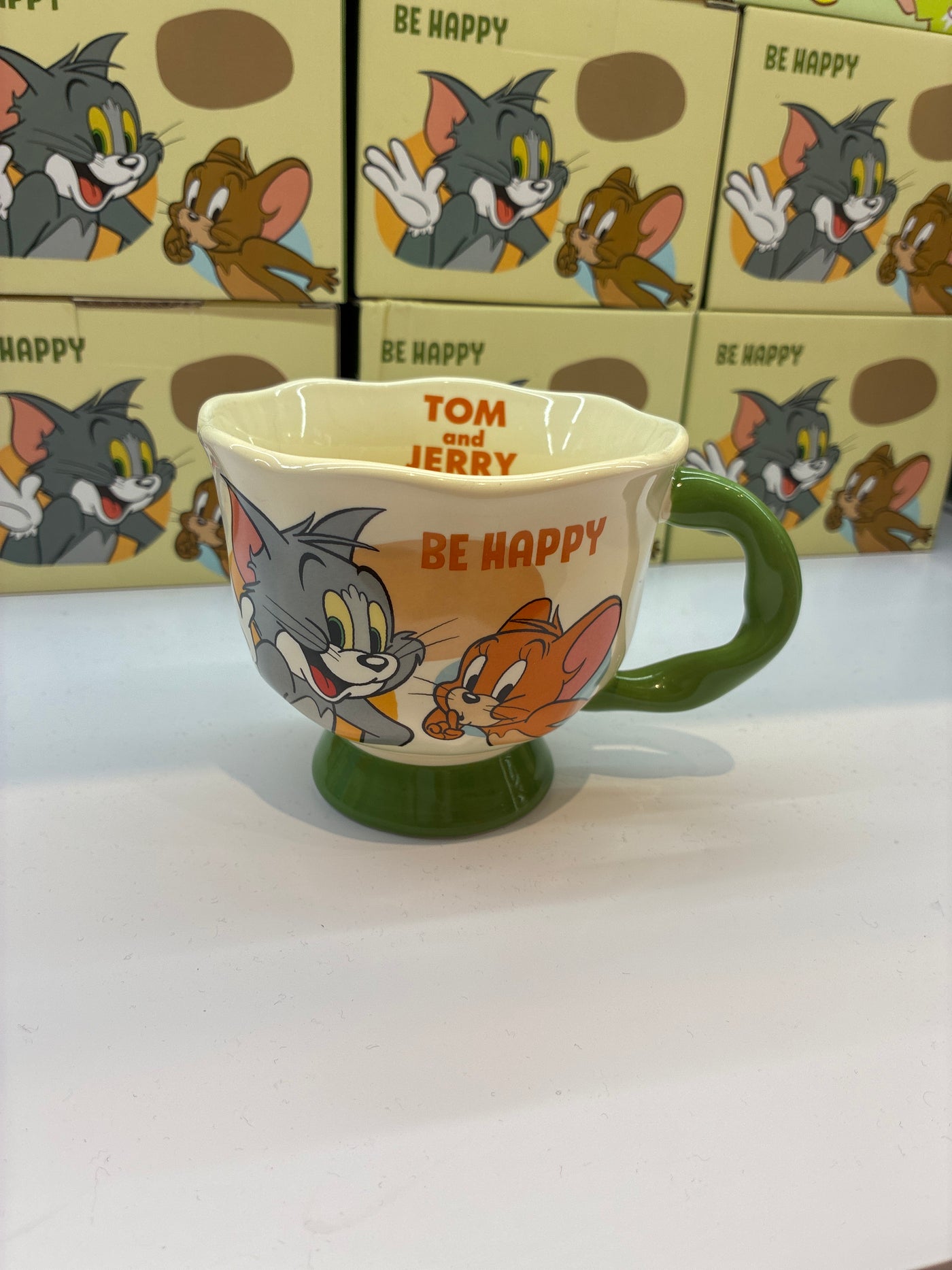 Tom & Jerry Mug (Green)