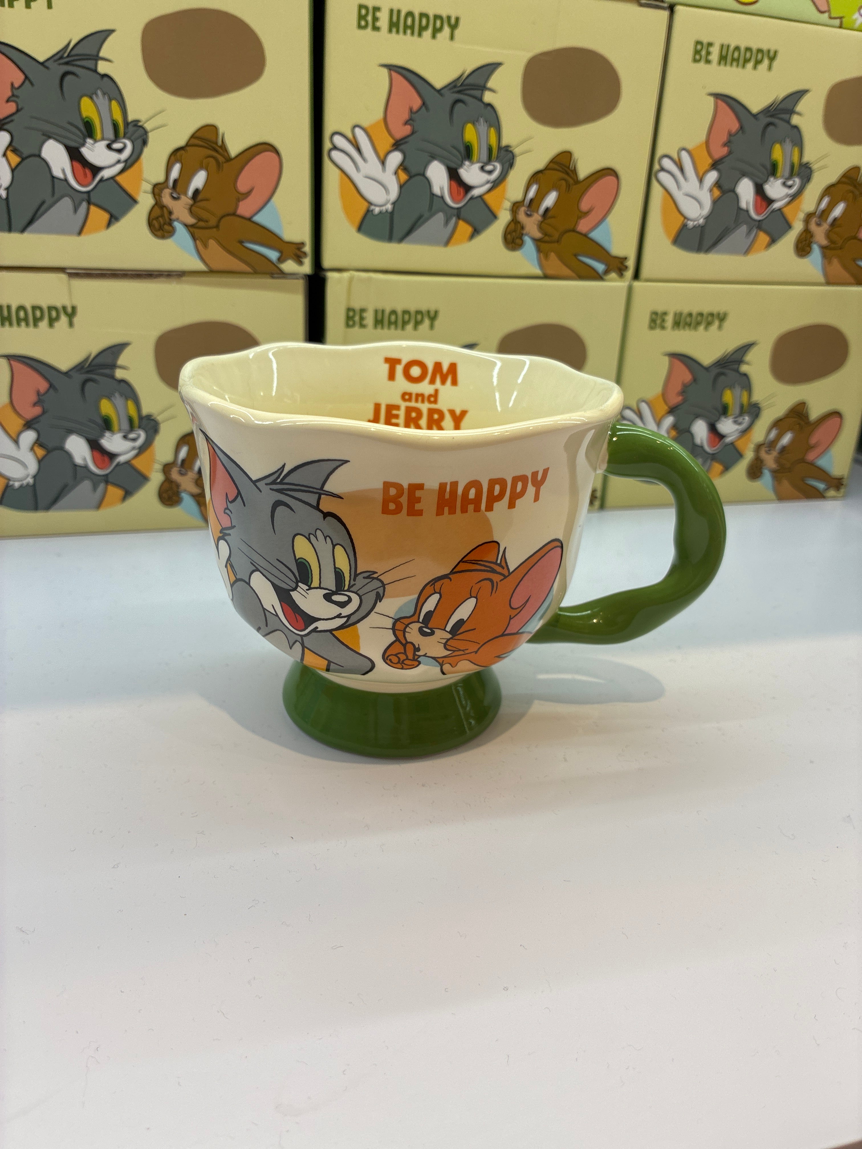 Tom & Jerry Mug (Green)