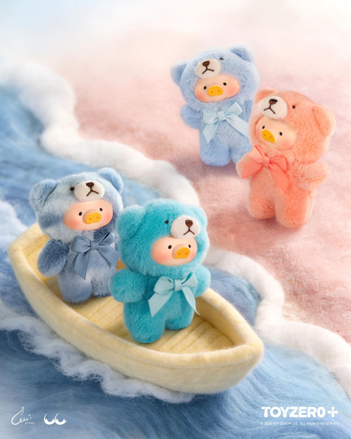 Teddy mini whispers of nature phone charms