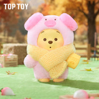 Disney Winnie the Pooh Happy Farm Series Figure Plush Keychain Blind Box
