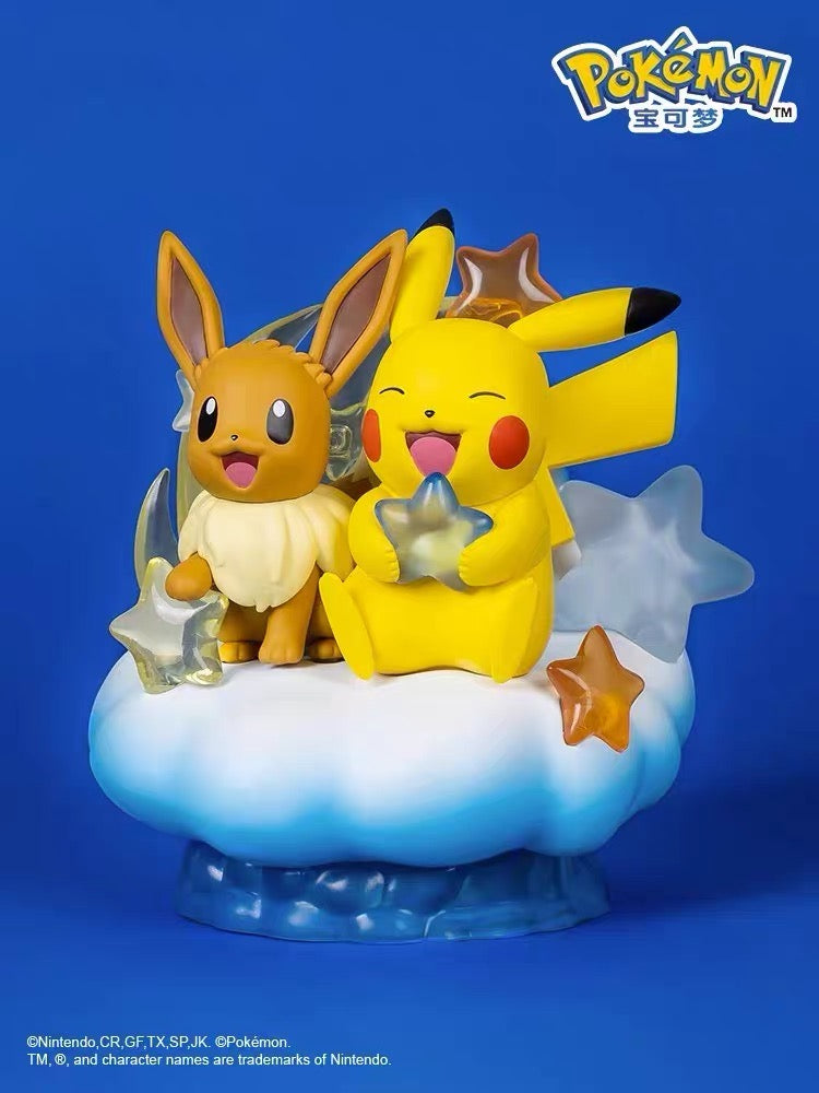 Eevee and Pikachu funism 400%