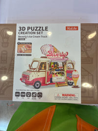 3D Puzzle Beverly’s Ice Cream Truck TGS06