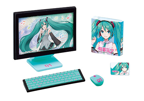 Hatsune Miku Room Re-Ment Miniature Doll Furniture