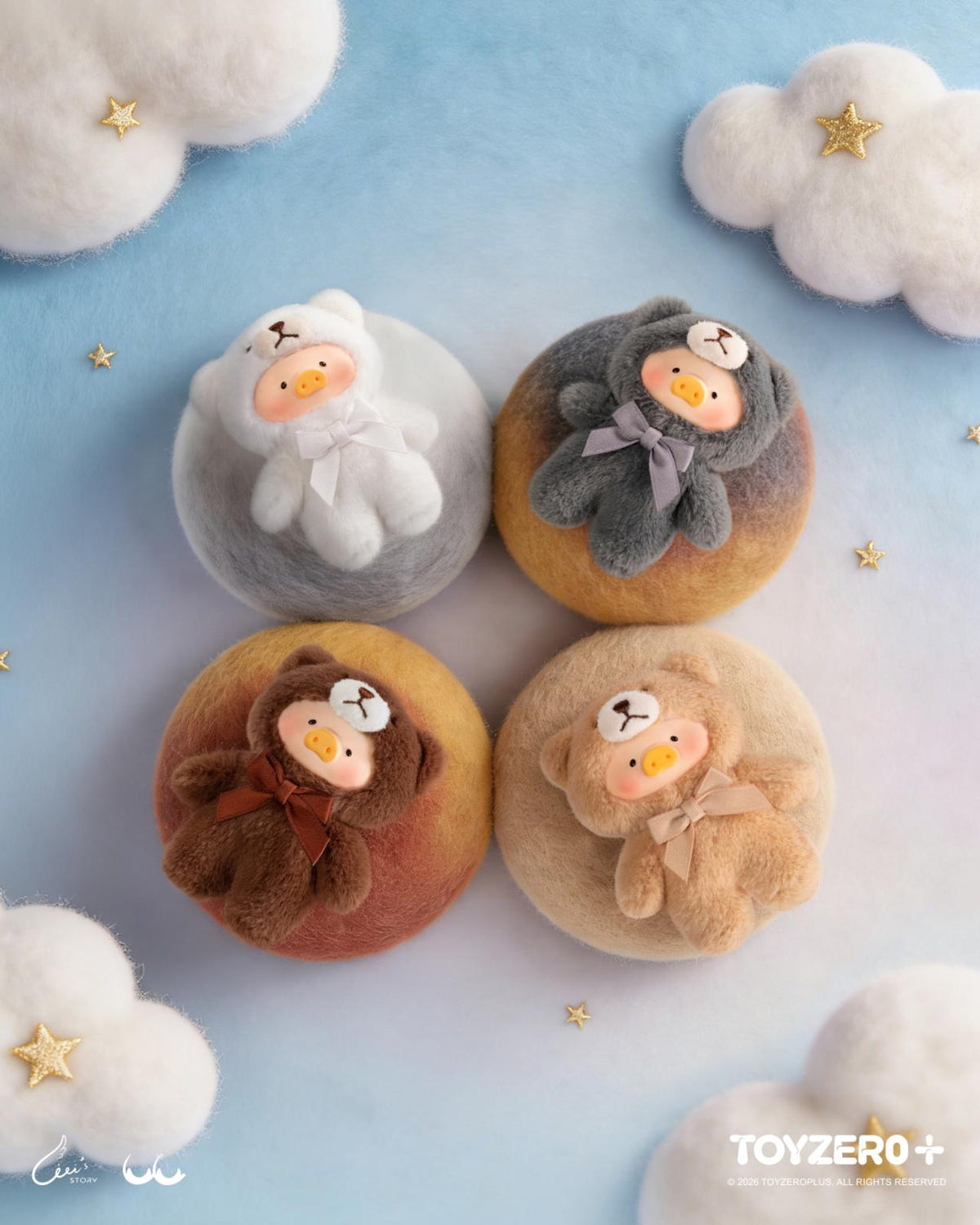 Teddy mini whispers of nature phone charms