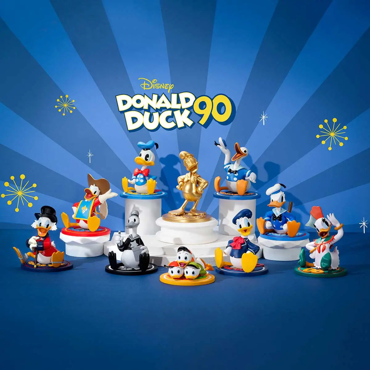 Disney Donald Duck 90th Anniversary Series Figures