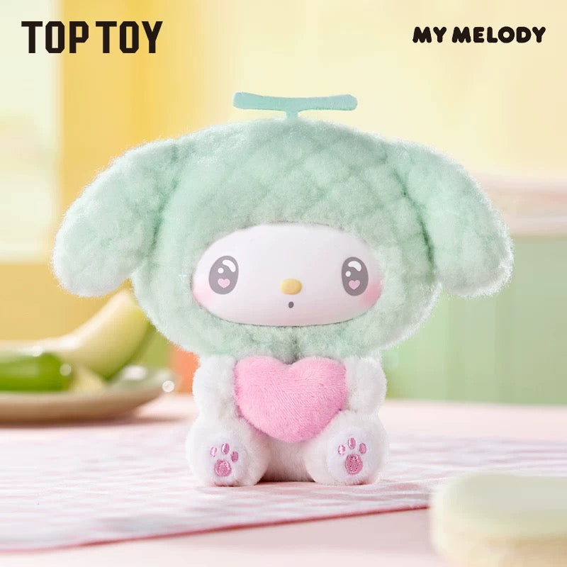 TOPTOY Sanrio My Melody 50th Anniversary Milk Candy Series Plush Blind Box Toy