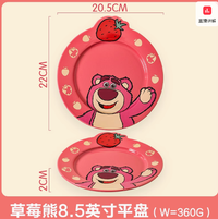Disney Pixar – Lotso Ceramic Plate (8 inch / 20.5 cm)