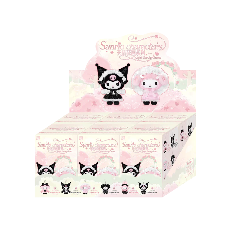 Angel Garden Series Plush Vinyl Keychain Gift Blind Box