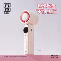LuLu the Piggy – 2-in-1 Mini Portable Fan (Handheld &amp; Desk Use)