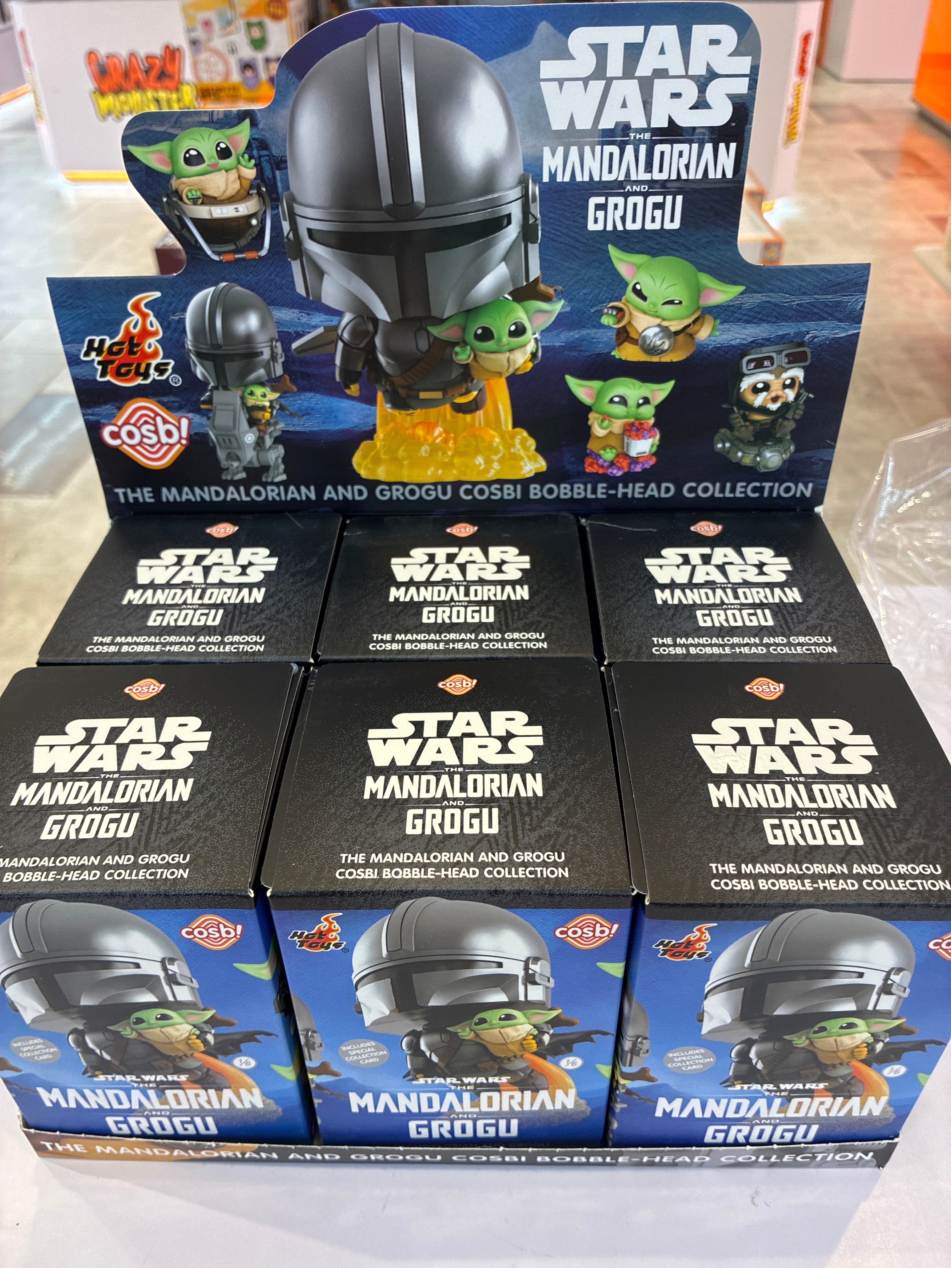 The Mandalorian and Grogu Cosbi Bobblehead Collection