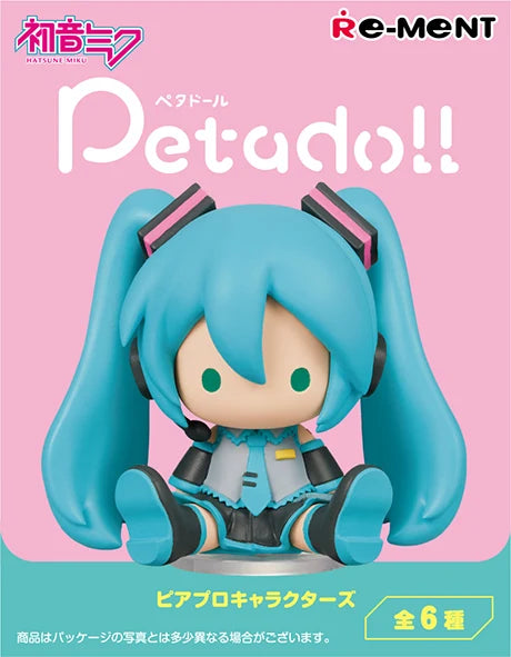 Re-Ment Hatsune Miku Petadoll Piapro Characters Series