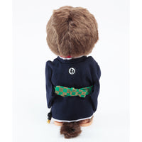 Monchhichi Samurai Kengo Boy Plush Doll Sword Kimono Kyugetsu IPM-15-Z