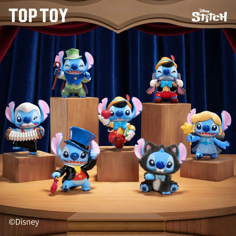 TOPTOY Disney Stitch × Pinocchio Fantasy Theater Blind Box