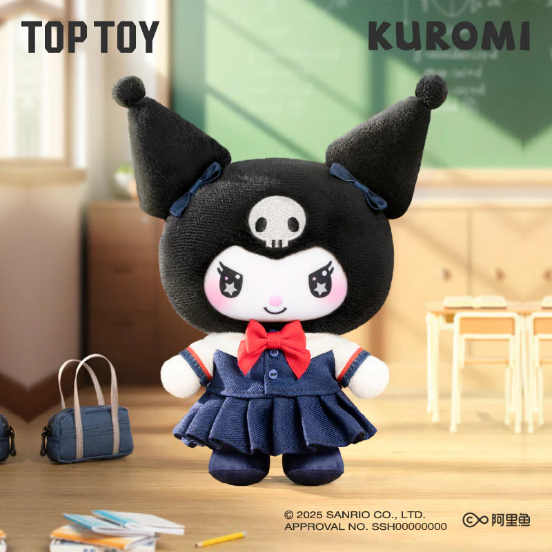 TOPTOY × Kuromi School Life Series Plush Keychain Blind Box