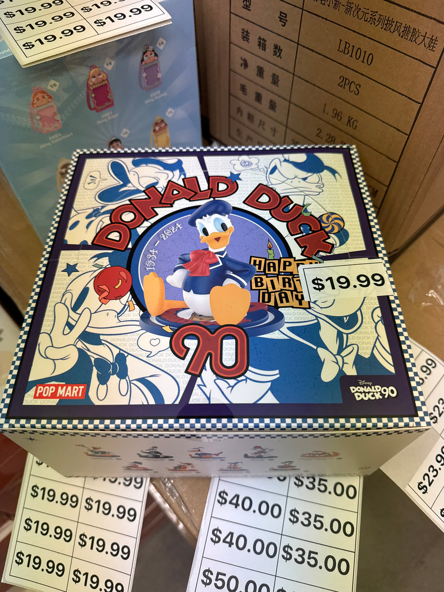 Popmart Donald Duck 90’s happy birthday