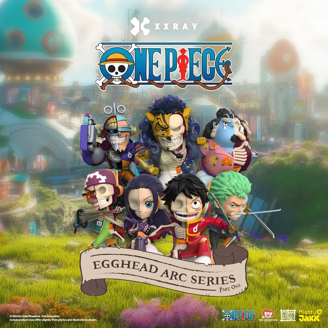 Mighty Jaxx × One Piece – Egghead Arc Collectible Figure Series | Limited Edition Art Toy