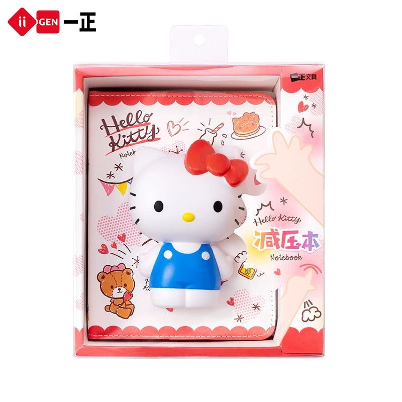 IIGEN Sanrio Squishy Notebook - Hello Kitty - Bear Cookies