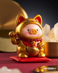 Lulu the piggy lucky cat