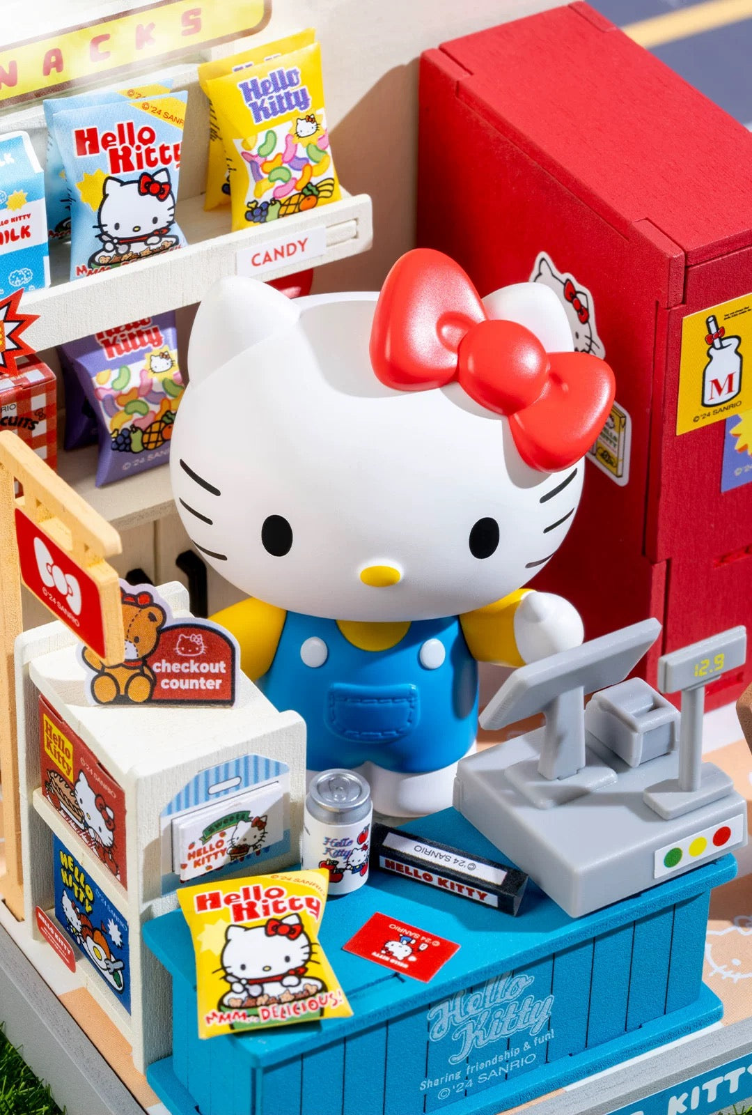 Rolife × Sanrio – Hello Kitty DIY Art House: “Super Snacks” Store