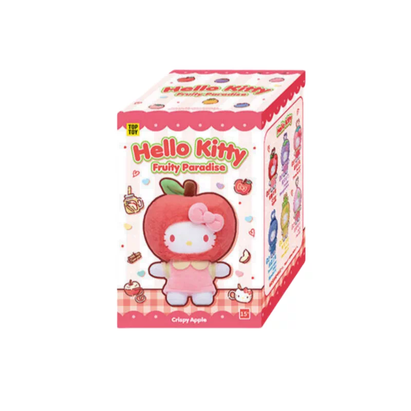 Top Toy Sanrio Hello Kitty Fruity Paradise Series Vinyl Plush Keychain