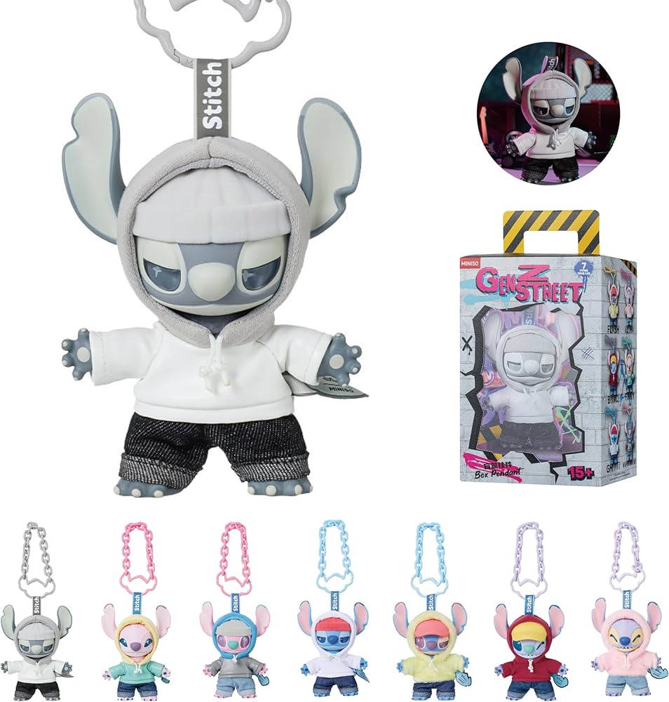 Disney Stitch GenZ Street Collection Vinyl Plush