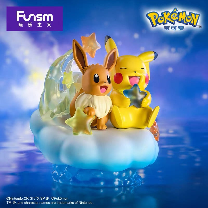 Eevee and Pikachu funism 400%