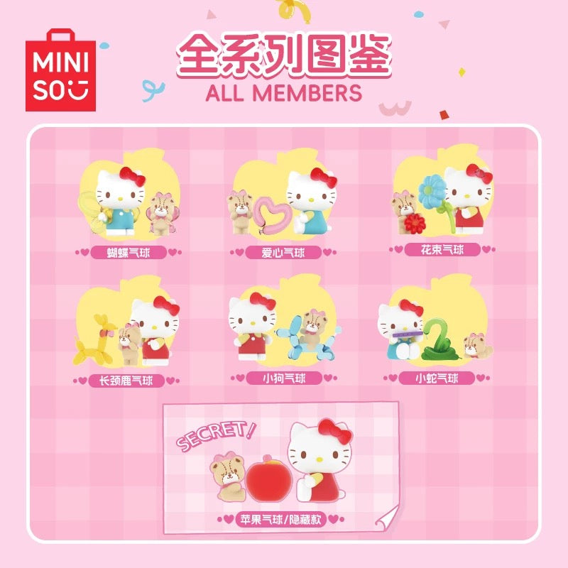 HELLO KITTY Balloon Celebration Series Figures Blind Box