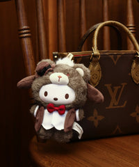 Sanrio British Afternoon Tea Party Vinyl Plush Keychain Blind Box – Cute & Collectible Sanrio Bag Charms