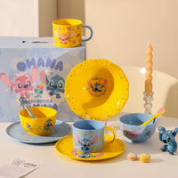 Kawashimaya Disney Stitch Ceramic Mug – 330 ML Blue Color