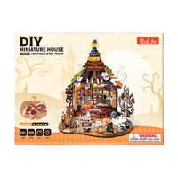 Rolife Haunted Candy House DIY Miniature House Kit DG186