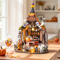 Rolife Haunted Candy House DIY Miniature House Kit DG186