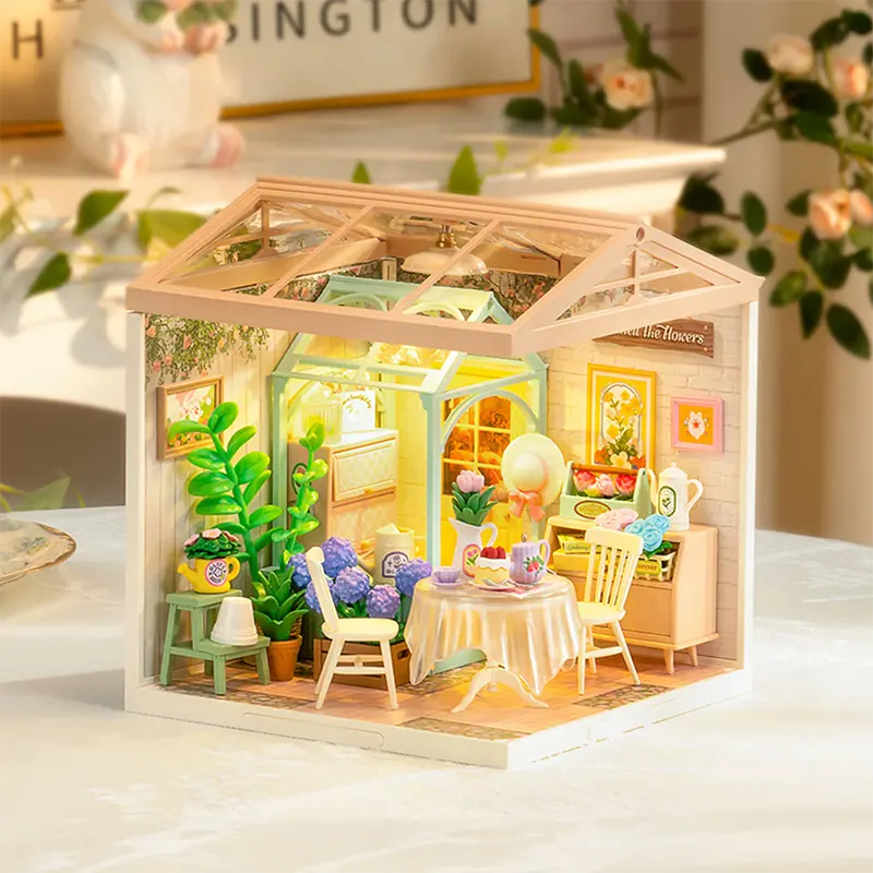 Rolife Super Creator Blooming Tea Garden DW013B