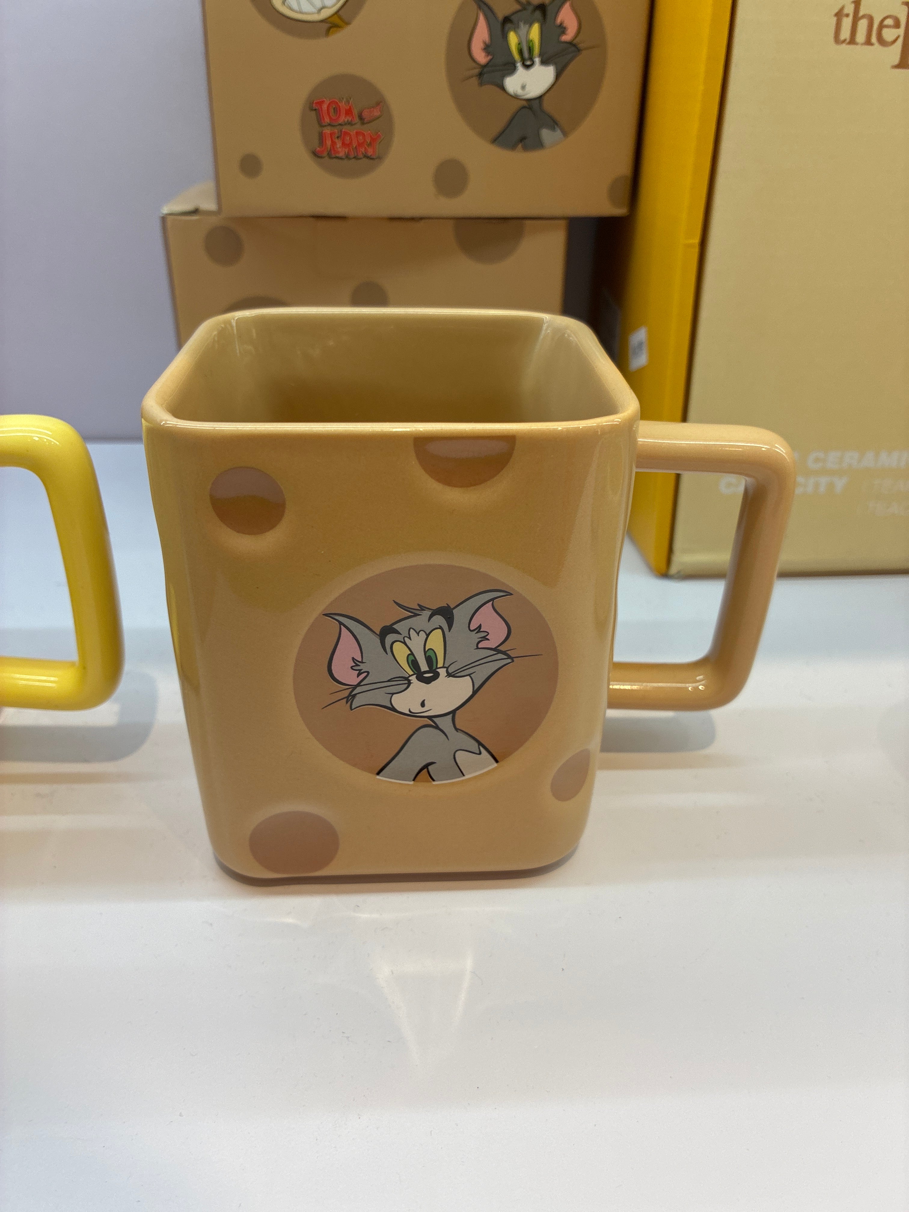 Tom & Jerry Square Mug