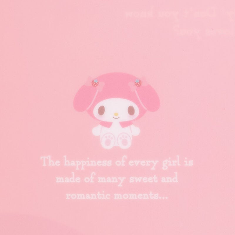 Sanrio My Melody Expressions 3-pc Clear File Folder Set