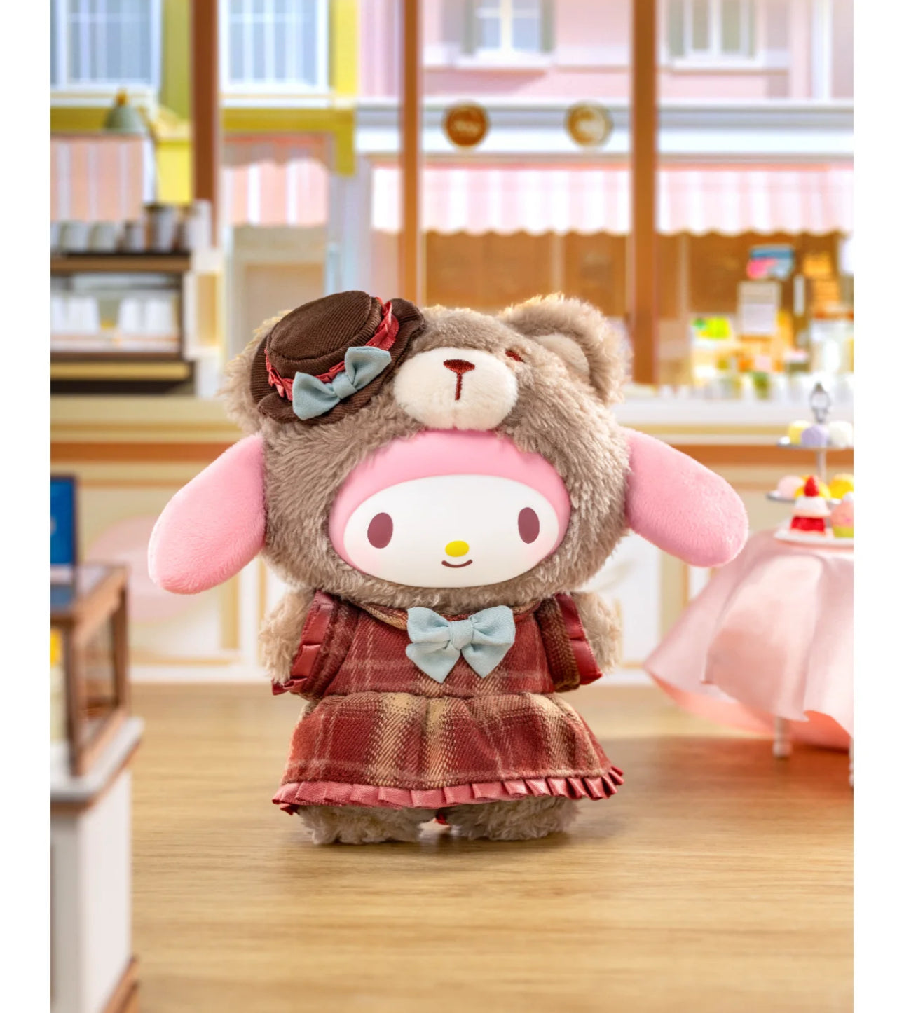 Sanrio British Afternoon Tea Party Vinyl Plush Keychain Blind Box – Cute & Collectible Sanrio Bag Charms