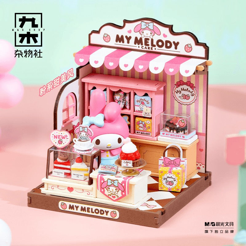 ROLIFE × Sanrio – My Melody Wooden Building Block Set