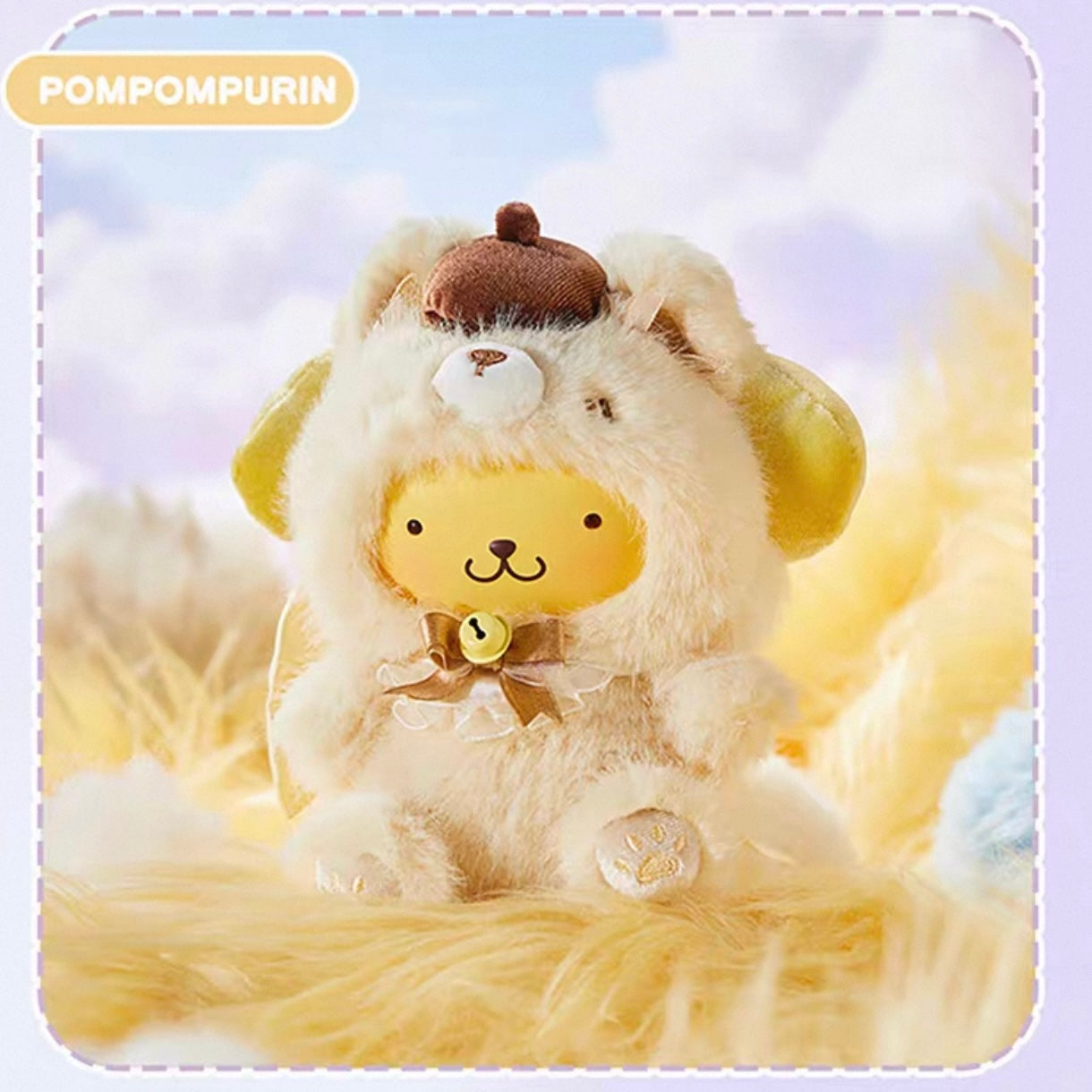 Sanrio Island Fox Series – Plush Keychain Blind Box | Mystery Collectible Bag Charm