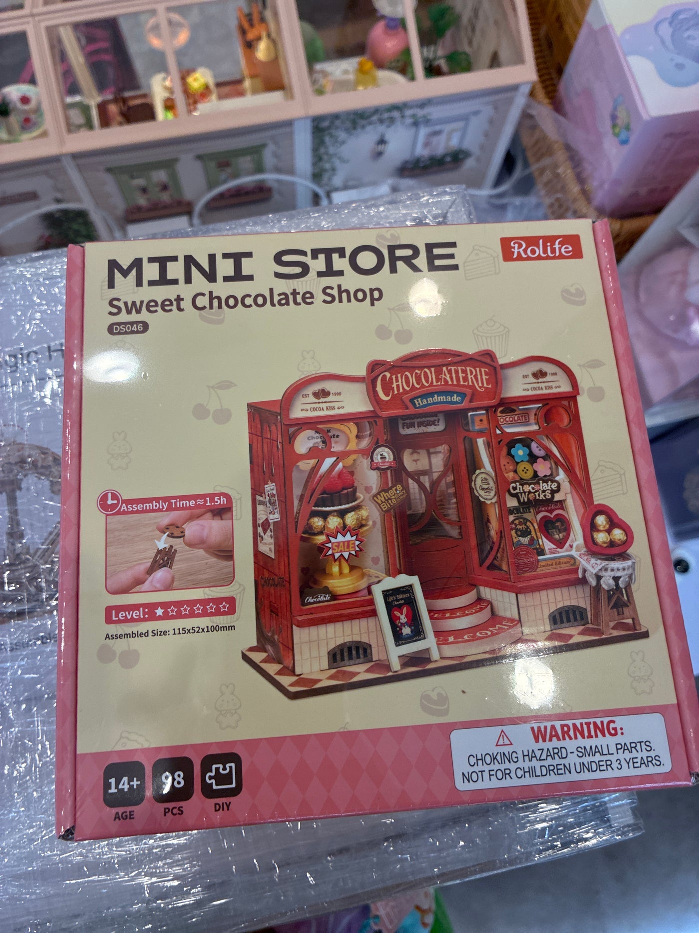 Rolife Mini Store Sweet Chocolate Shop