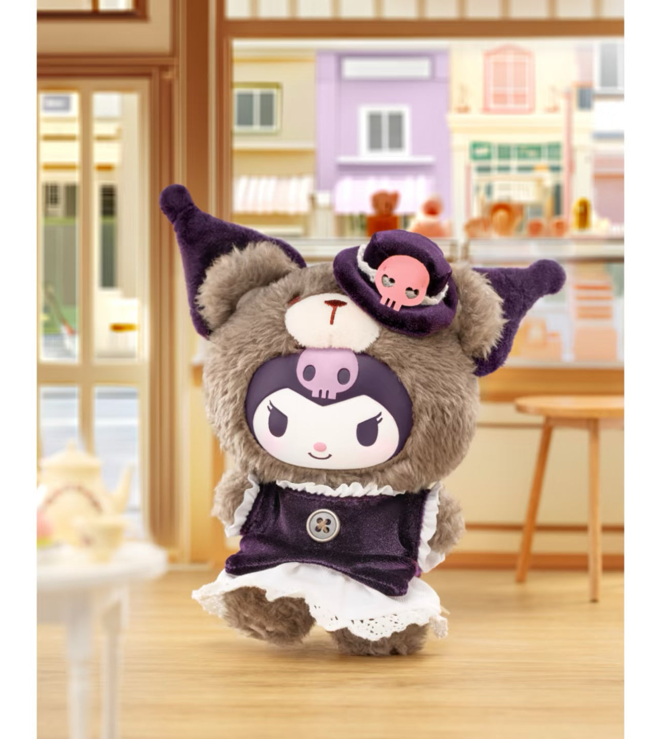 Sanrio British Afternoon Tea Party Vinyl Plush Keychain Blind Box – Cute & Collectible Sanrio Bag Charms