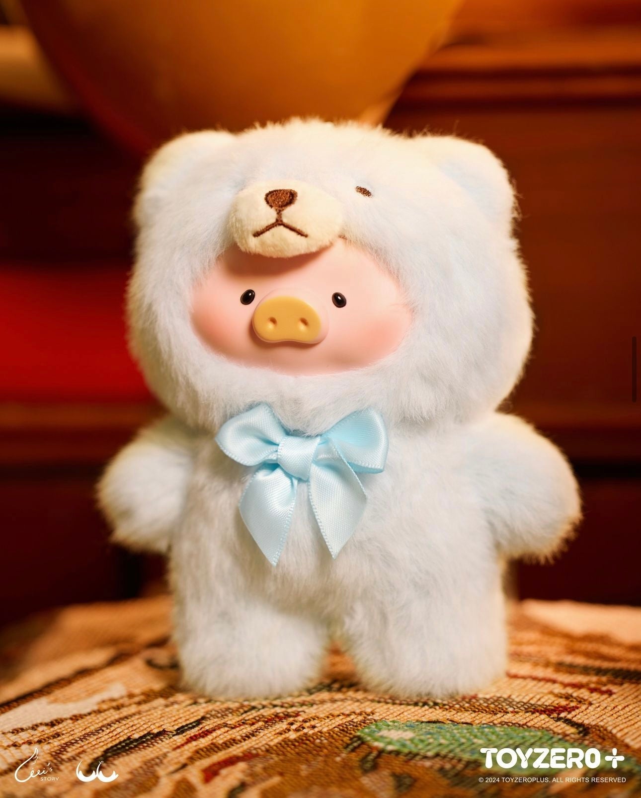 LuLu the Piggy - Vintage Teddy Shop Vinyl Face Plush Keychain Blind Box